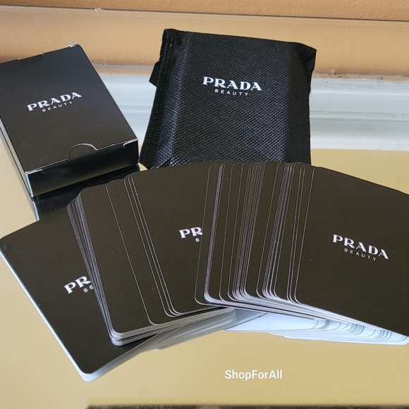 New! PRADA Playing Cards - Picture 2 of 7